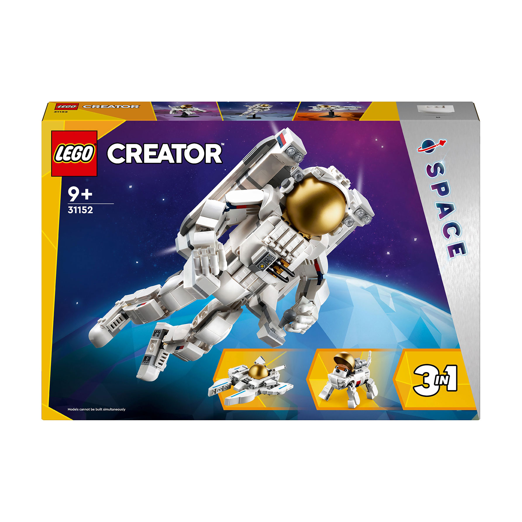 Конструктор LEGO Creator Космонавт, від 9 років, 647 деталей (31152)